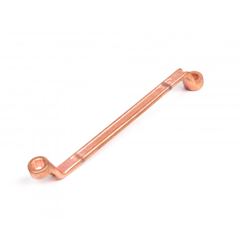 Ключ накидной двусторонний  8x 9 омедненный