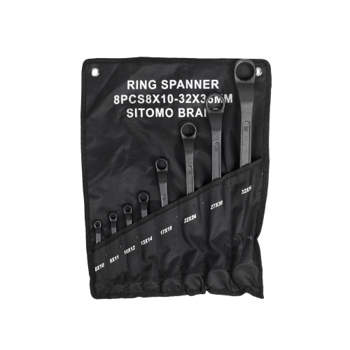 Набор ключей накидн.двуст. 8шт. (8-36) SIT