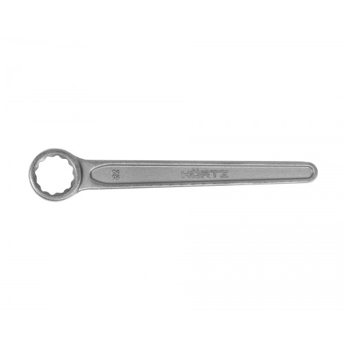 Ключ накидной односторонний  22 прямой длинная ручка HOR