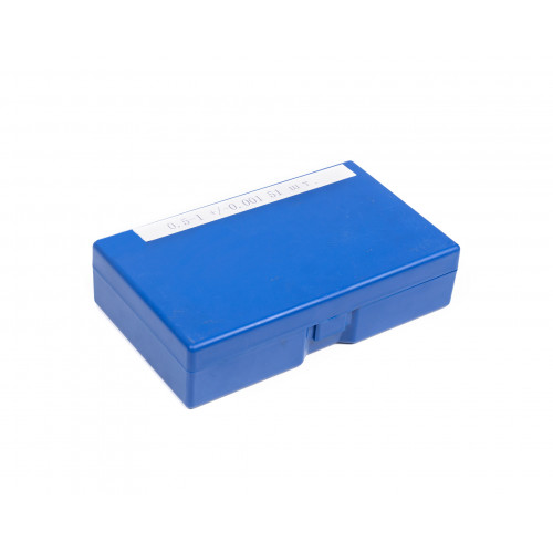 Набор гладких калибров  0,50- 1,00 +/-0,001 шаг 0,01 51шт МИК