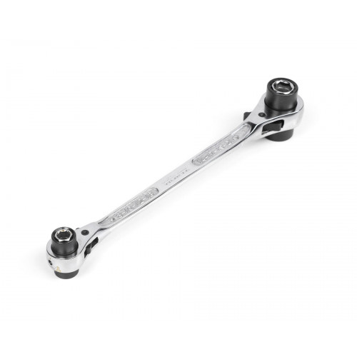 Ключ торцевой 8 в 1 комбинированный трещоточный с реверсом 8х10-12х13-14х17-19х21 HOR