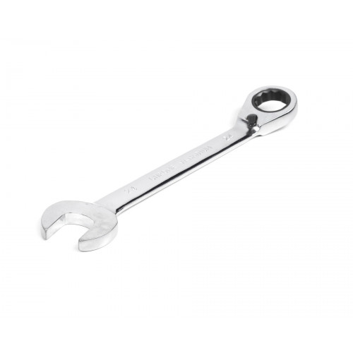 Ключ комбинированный трещоточный реверсивный 24х24 хромированный HOR