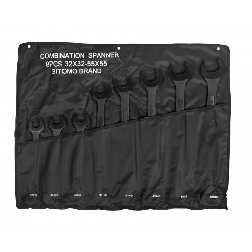 Набор ключей комбиниров.  8шт. (32-55) SIT