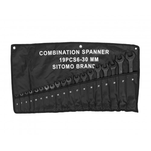 Набор ключей комбиниров.19шт. (6-30) SIT