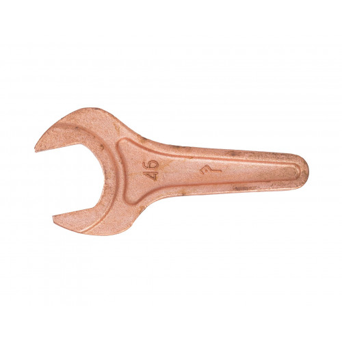 Ключ гаечный рожковый односторонний  46 омедненный