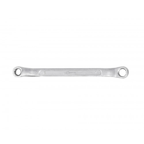 Ключ накидной двусторонний  6x 7 хромированный HOR