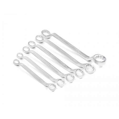 Набор ключей накидн.двуст.6шт. (17-36) хром. HOR