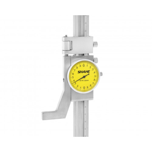 Штангенрейсмас ШРК- 250 (0-250) 0,02 с круг.шкалой SHAHE