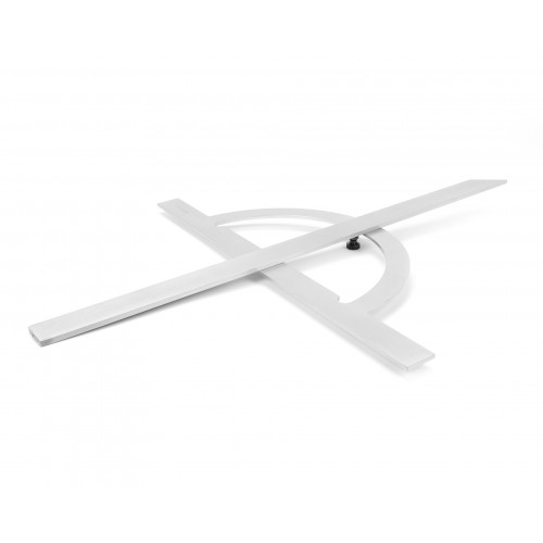 Угломер нониусный 10-170° (250x500мм 1°) регулир.рейка