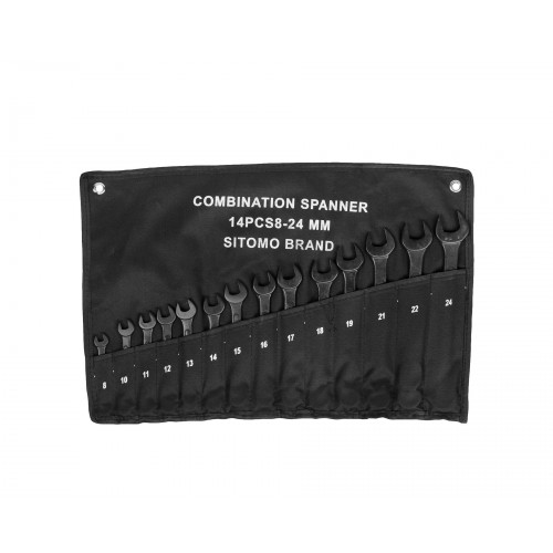 Набор ключей комбиниров.14шт. (8-24) SIT