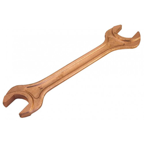 Ключ гаечный рожковый двусторонний  55x60 омедненный SIT