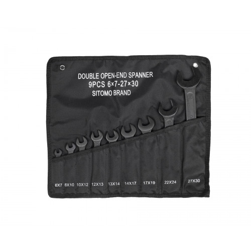 Набор ключей гаеч.двуст. 9шт. (6-30) SIT