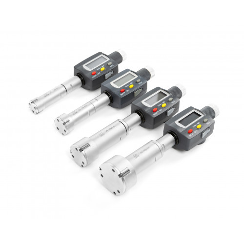 Набор нутромеров микрометрических 3-точечных электр. 20-50 0,001 у/к SHAN