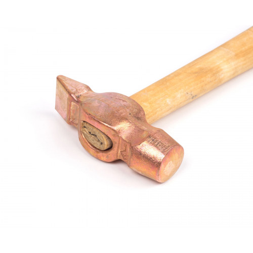 Молоток слесарный 0.8 круглый боек омедненный