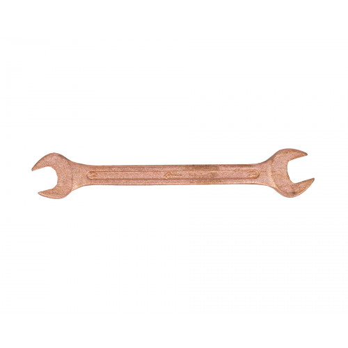 Ключ гаечный рожковый двусторонний  13x14 омедненный