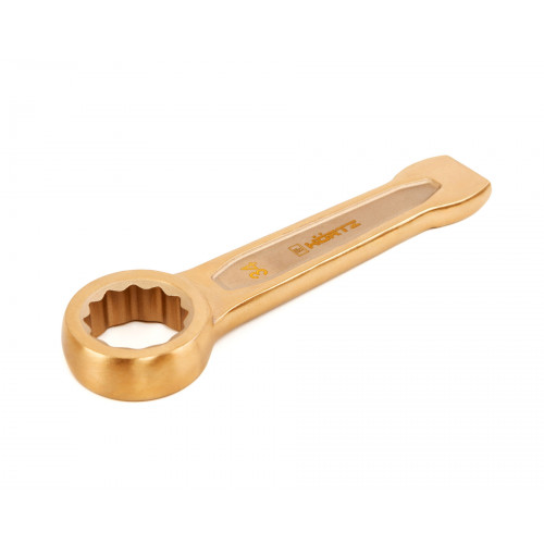 Ключ гаечный накидной ударный 34 искробезопасный сплав BeCu 160-34, HORTZ