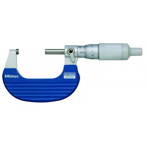 Микрометр МК-  50 0,01 с фрикционным барабаном 102-702 Mitutoyo