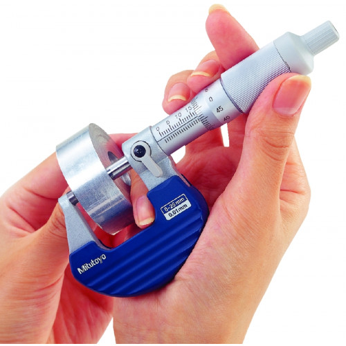 Микрометр МК-  50 0,01 с фрикционным барабаном 102-702 Mitutoyo