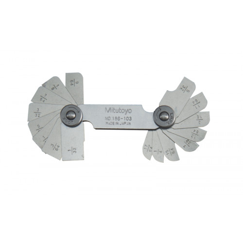 Набор шаблонов радиусных (R  1/32-17/64