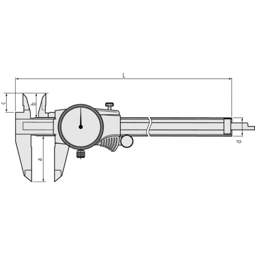 Штангенциркуль ШЦК-1-  8