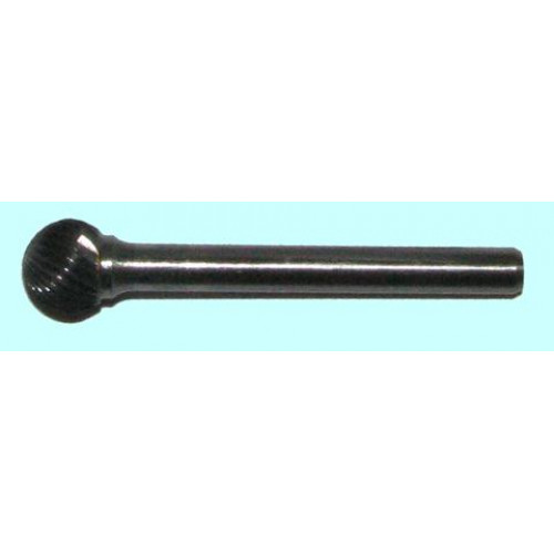 Борфреза тв.спл. сферич.d12х10х6х65 спиральная насечка (D12 10М06) 