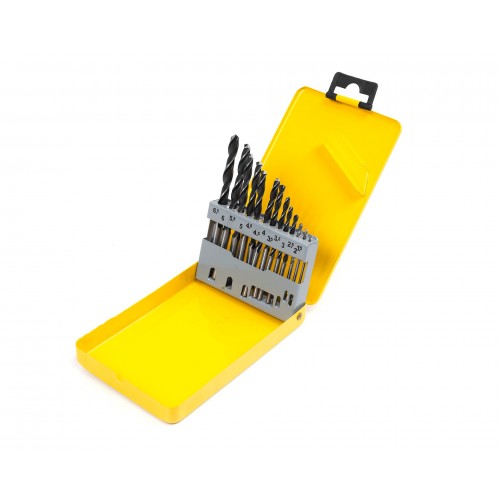 Набор сверл   1,5-6,5 метал. кейс 13 шт. Р6М5 HOR