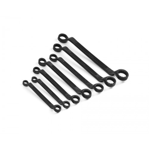 Набор ключей накидн.двуст. 7шт. (8-19) SIT