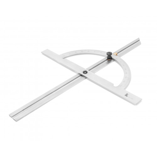 Угломер нониусный 10-170° (200x400мм 1°) регулир.рейка