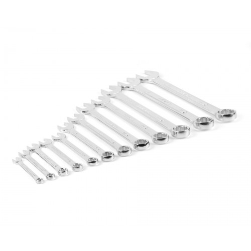 Набор ключей гаечных комбинированных 12 шт. (8-32) хромированный HORTZ