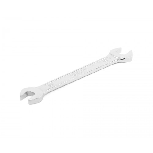 Ключ гаечный рожковый двусторонний 9х11 хромированный на подвесе HORTZ