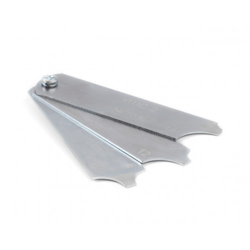 Шаблон д/контр.контроля катета шва УШС-2