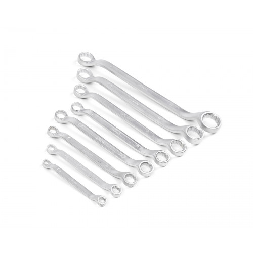 Набор ключей накидн.двуст. 8шт. (6-22) в клипсеHOR