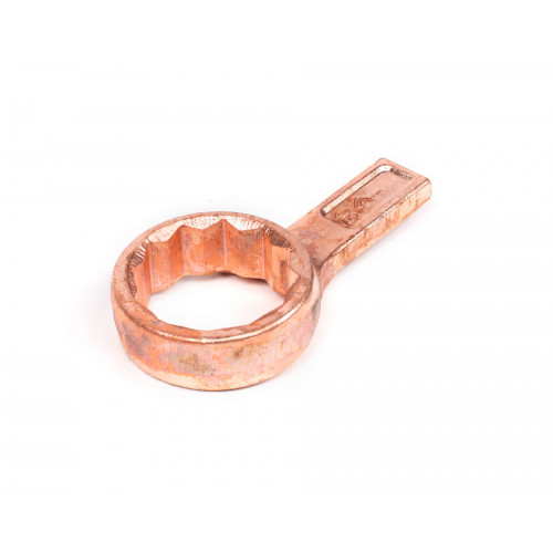 Ключ накидной односторонний  50 омедненный