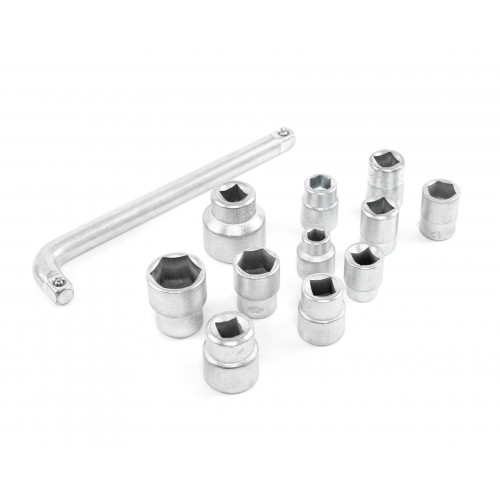 Набор головок N1 оцинк. 8-22мм (кв.10мм) ПВХ фут. SITOMO BELARUS