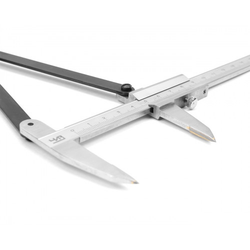 Штангенциркуль разметочный ШЦРТ- 200 0,1 с твердосплавными губками ЧИЗ