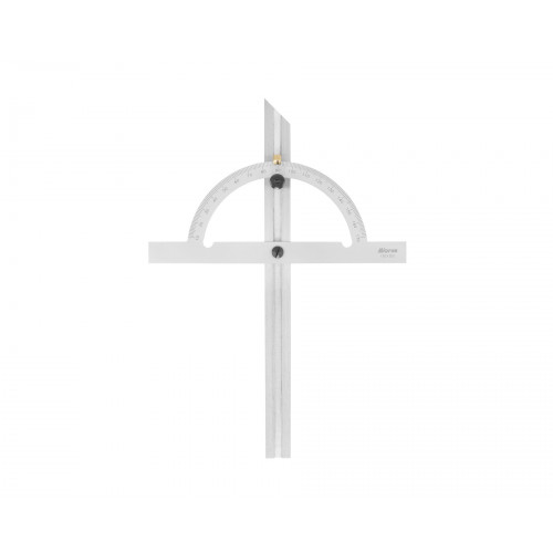 Угломер-транспортир мод. УТ 10-170° (150x300мм 1°) регулир.рейка (ГРСИ №93019-24) Мicron