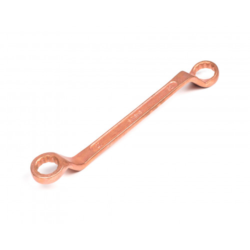 Ключ накидной двусторонний 27x32 омедненный SIT