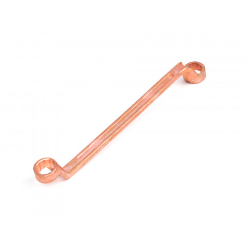 Ключ накидной двусторонний 13x14 омедненный SIT