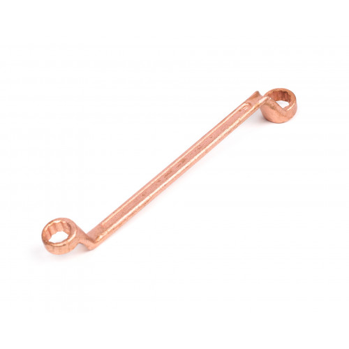 Ключ накидной двусторонний 16x17 омедненный