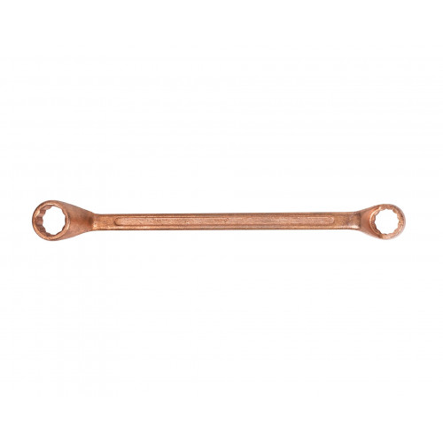 Ключ накидной двусторонний 17x19 омедненный SIT