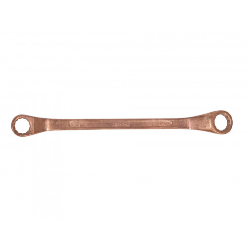 Ключ накидной двусторонний 21x23 омедненный SIT