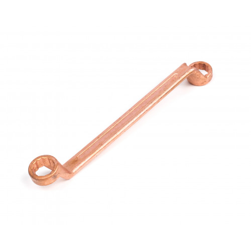 Ключ накидной двусторонний 22x24 омедненный SIT