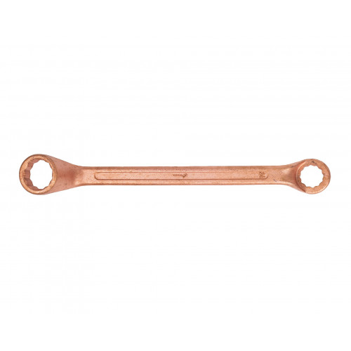 Ключ накидной двусторонний 24x30 омедненный