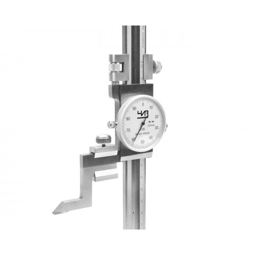 Штангенрейсмас ШРК- 200 0,01 с круг.шкалой ЧИЗ