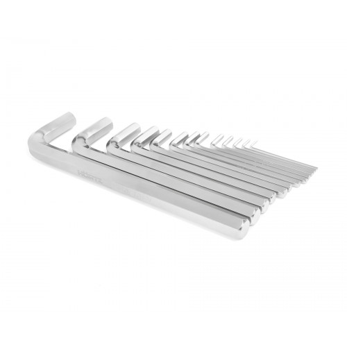 Набор ключей шестигранных 2-19 (13шт) хром. HORTZ