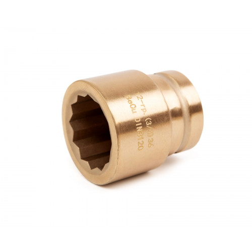 Головка ударная торцевая искробезопасная 12-гр. (3/4