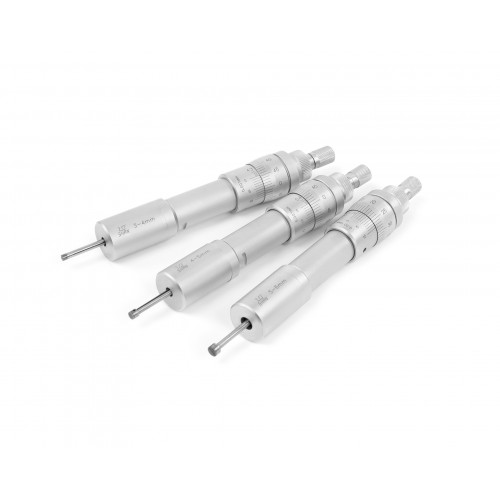 Набор нутромеров микрометрических 3-точечных 3-6 0,001 у/к SHAN