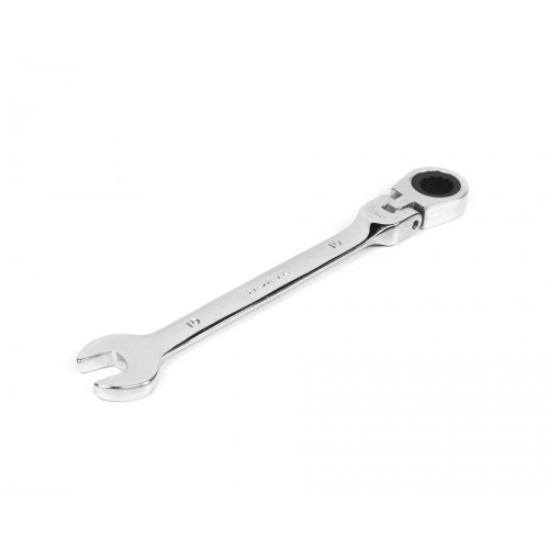 Ключ комбинированный трещоточный шарнирный 10х10 хромированный HOR