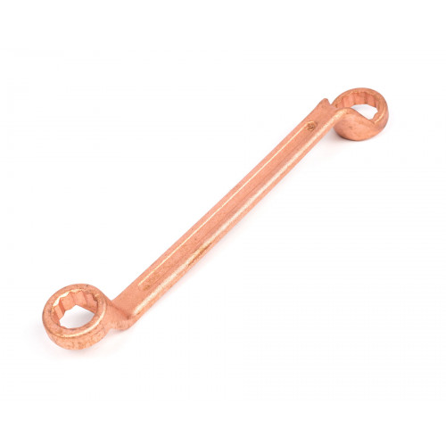 Ключ накидной двусторонний 24x30 омедненный