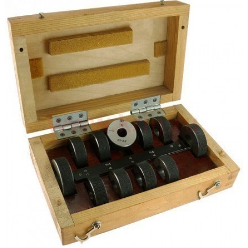 Набор гладких калибров 10,00-20,00 +/-0,001 шаг 0,5 21шт ЧИЗ